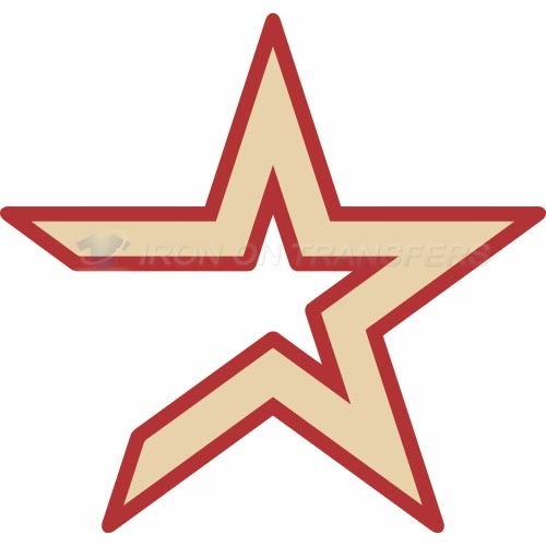 Houston Astros Iron-on Stickers (Heat Transfers)NO.1597